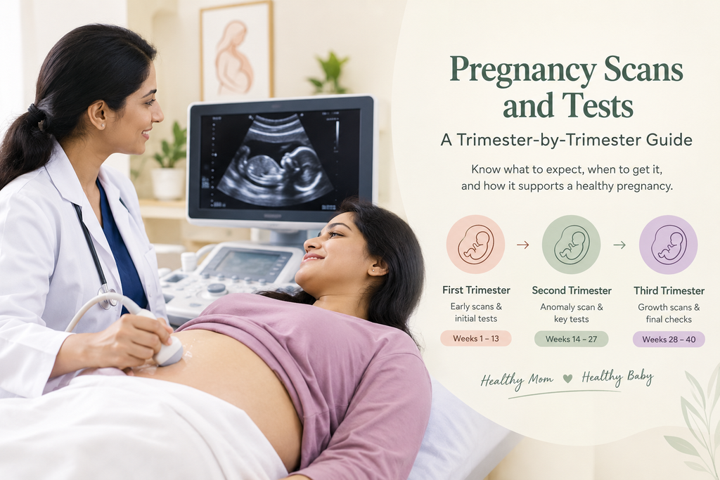 Pregnancy Scans and Tests: Complete Trimester-by-Trimester Guide